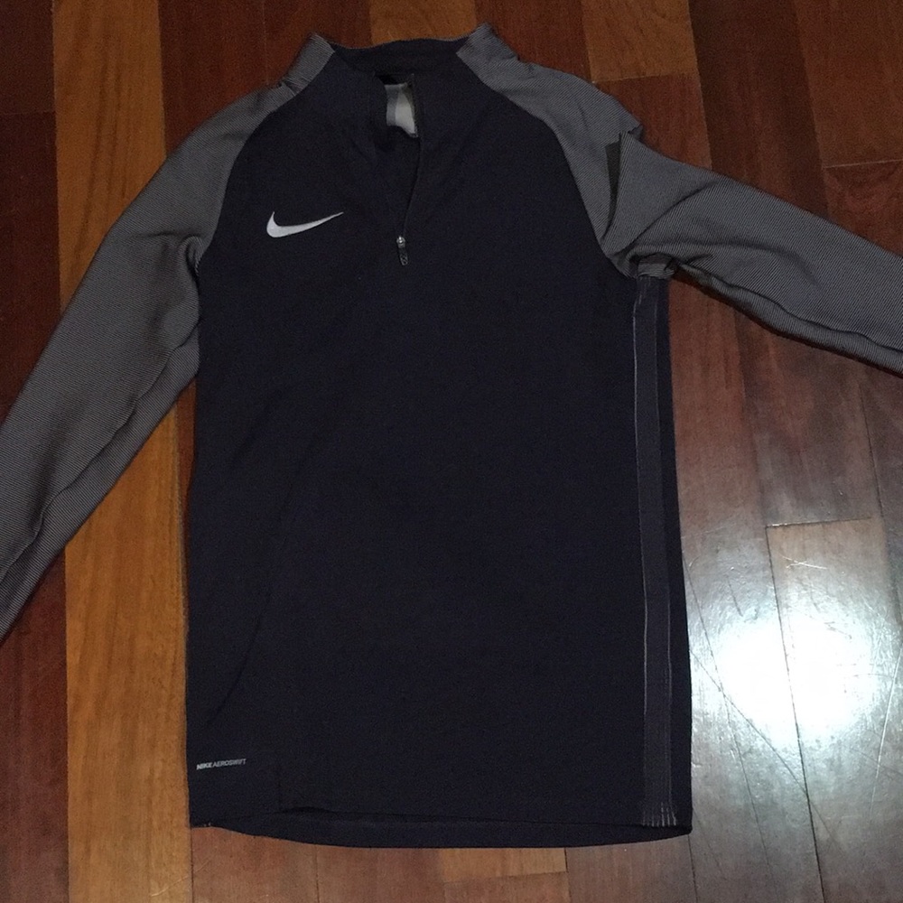 Purple Nike Soccer Pullover
